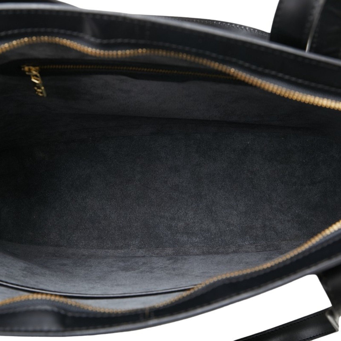 Louis Vuitton Epi Black Noir Leather Shoulder Bag Tote Bag