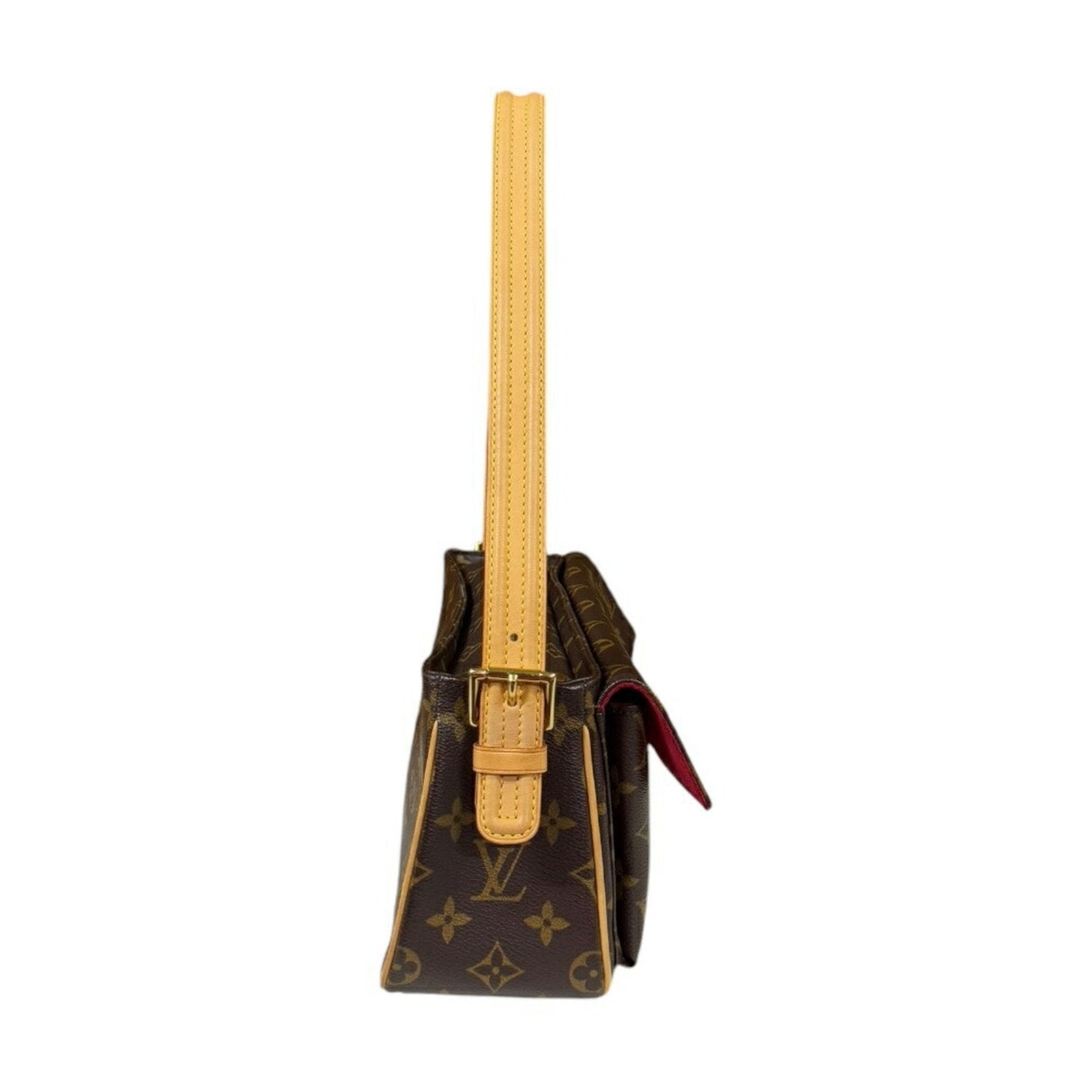 Louis Vuitton Brown Monogram Canvas Shoulder Bag