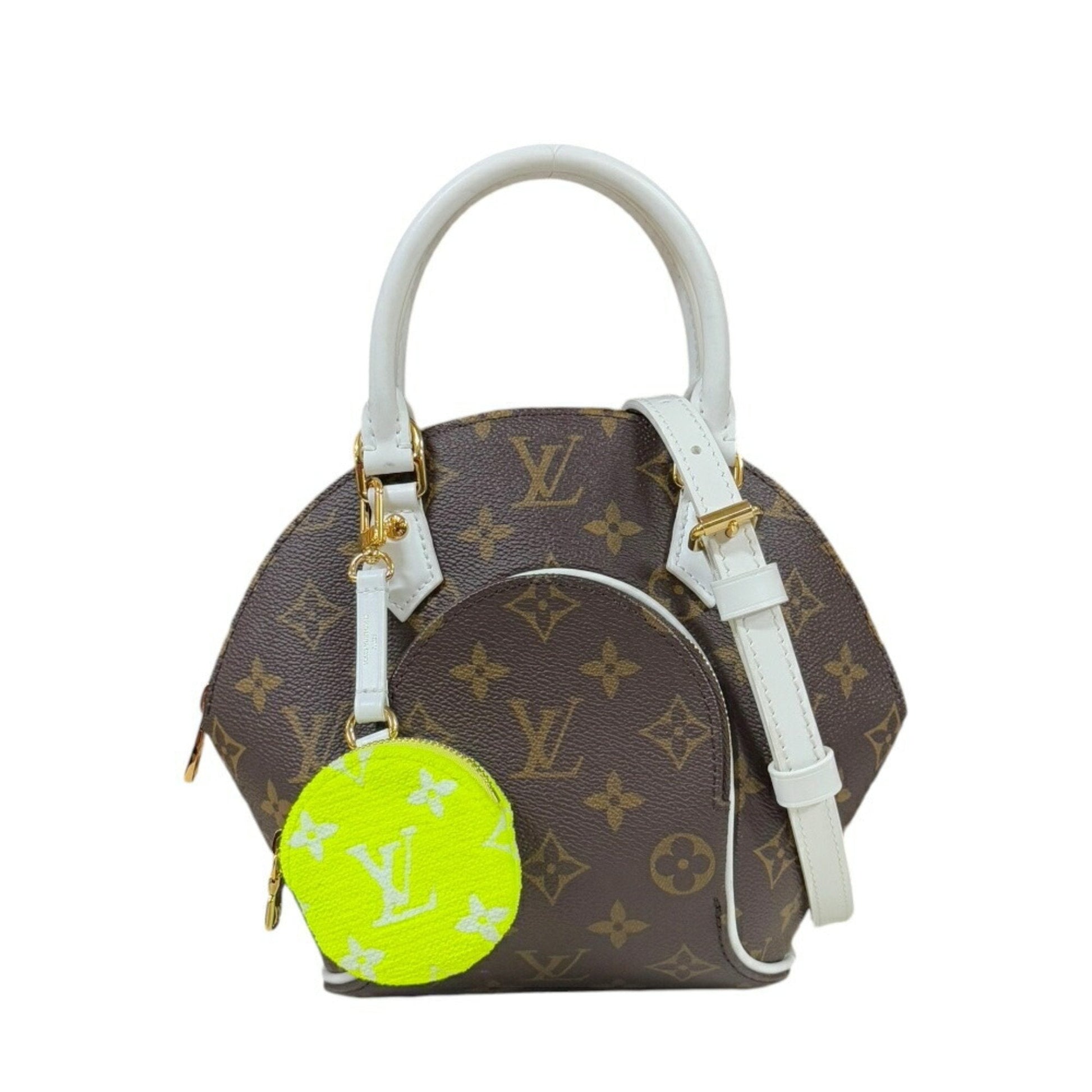 Louis Vuitton Monogram Brown White Monogram Shoulder Bag ()