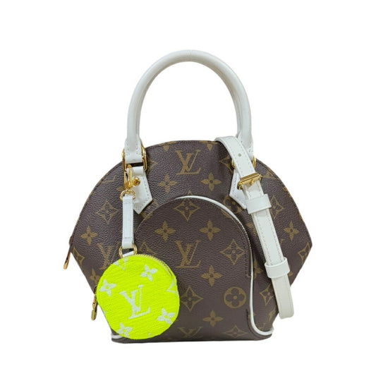 Louis Vuitton Monogram Brown White Monogram Shoulder Bag ()