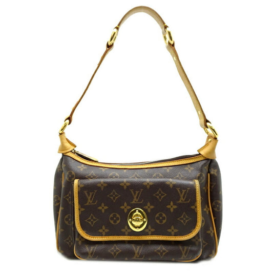 Louis Vuitton Brown Monogram Shoulder Bag ()