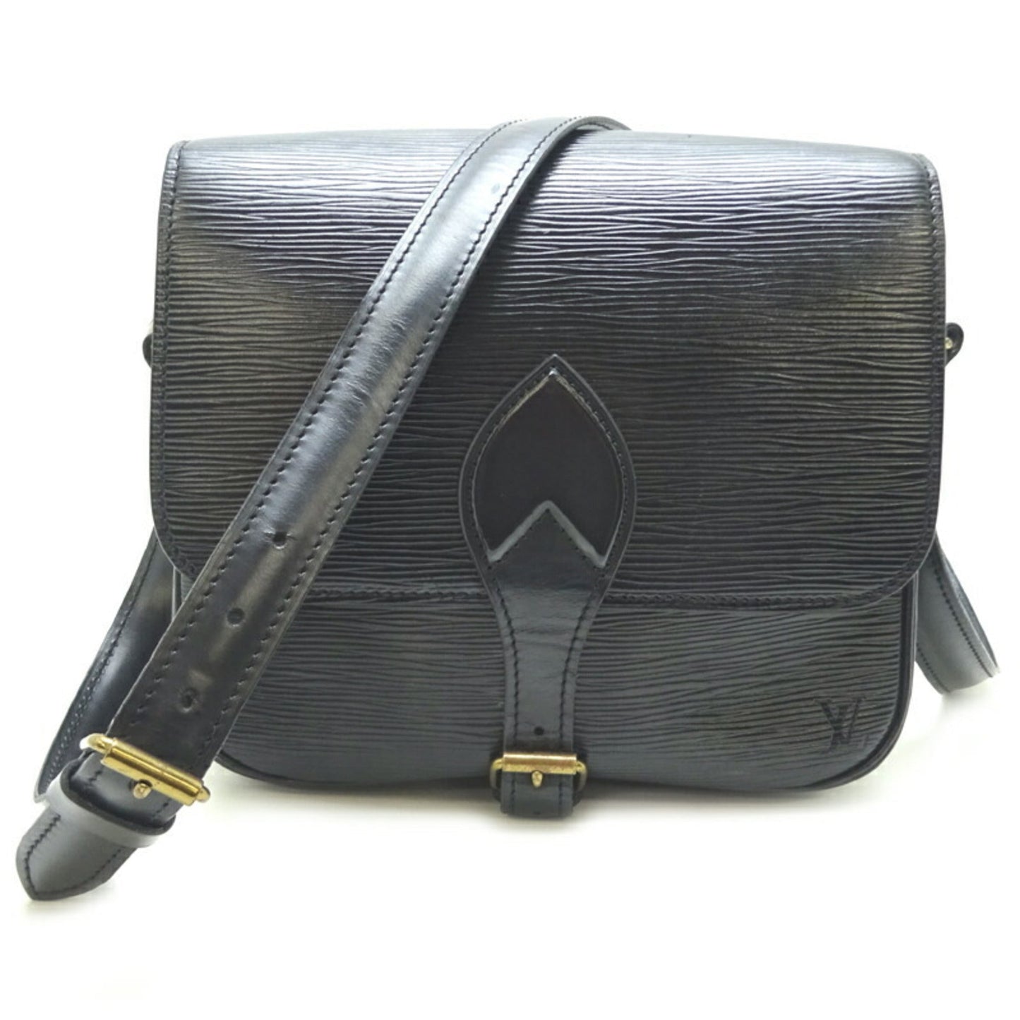 Louis Vuitton Black Epi Leather Shoulder Bag ()