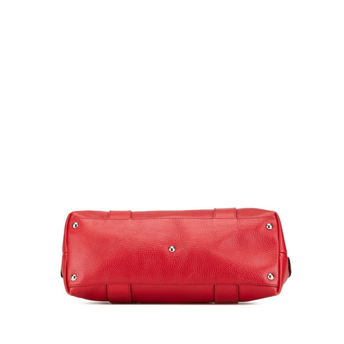 Gucci Red Color Leather Handbag Shoulder Bag