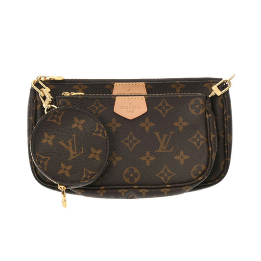 Louis Vuitton Khaki Monogram Monogram Pochette Pouch Shoulder Bag ()