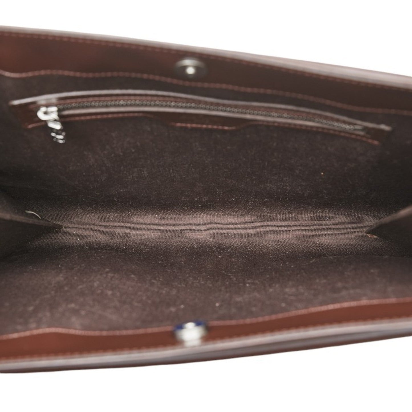 Louis Vuitton Brown Moka Leather Handbag Shoulder Bag