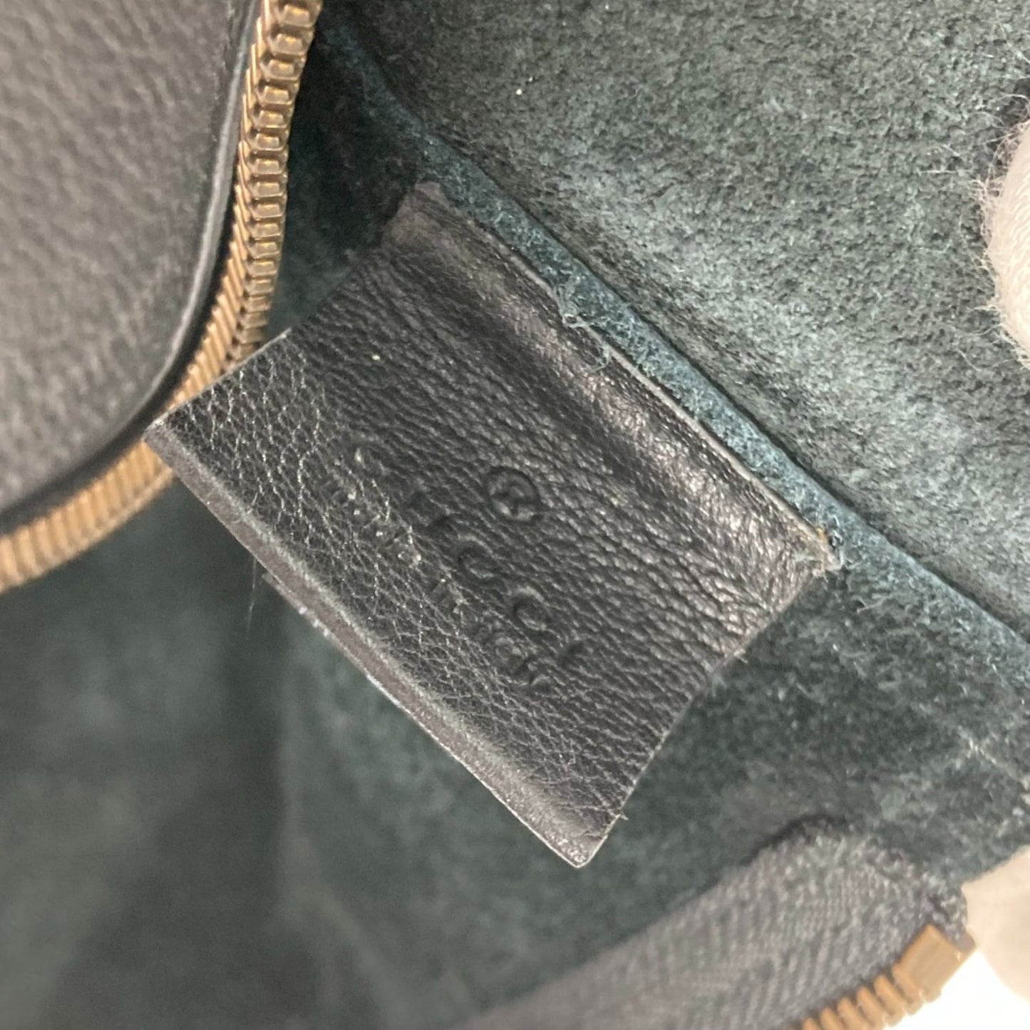 Gucci Black Leather Clutch Bag