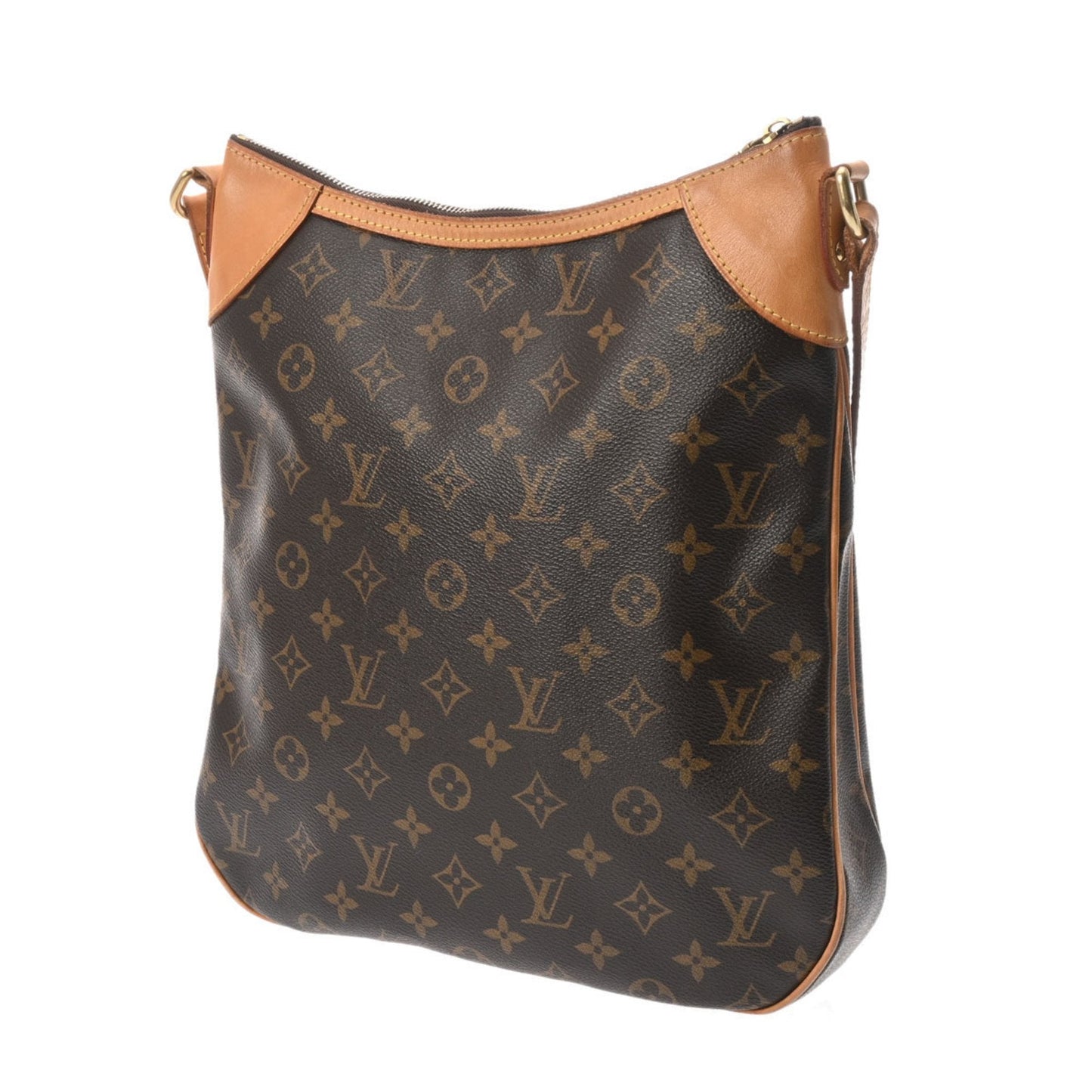 Louis Vuitton Brown Monogram Canvas Shoulder Bag