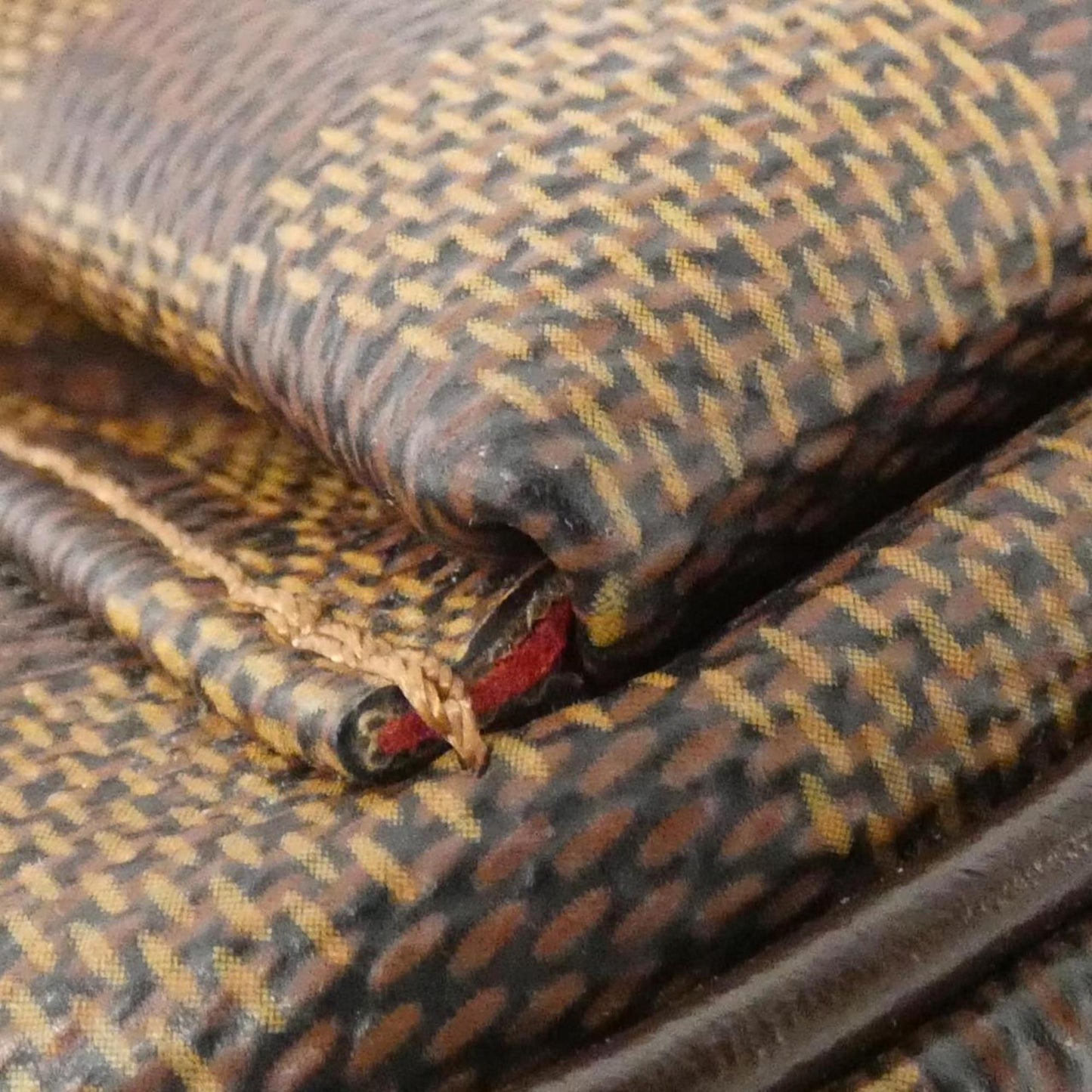 Louis Vuitton Damier Ebene Coated Canvas Shoulder Bag