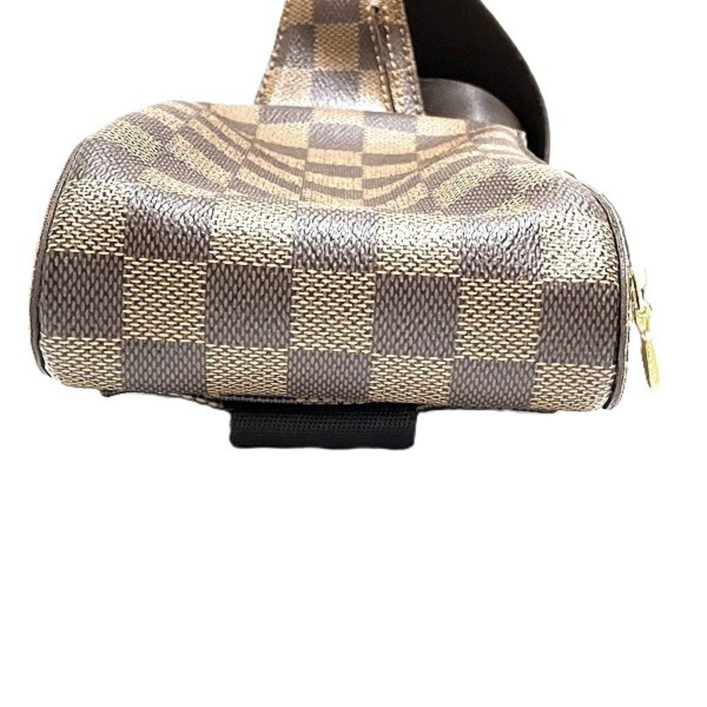 Louis Vuitton Damier Brown Damier Canvas Leather Shoulder Bag