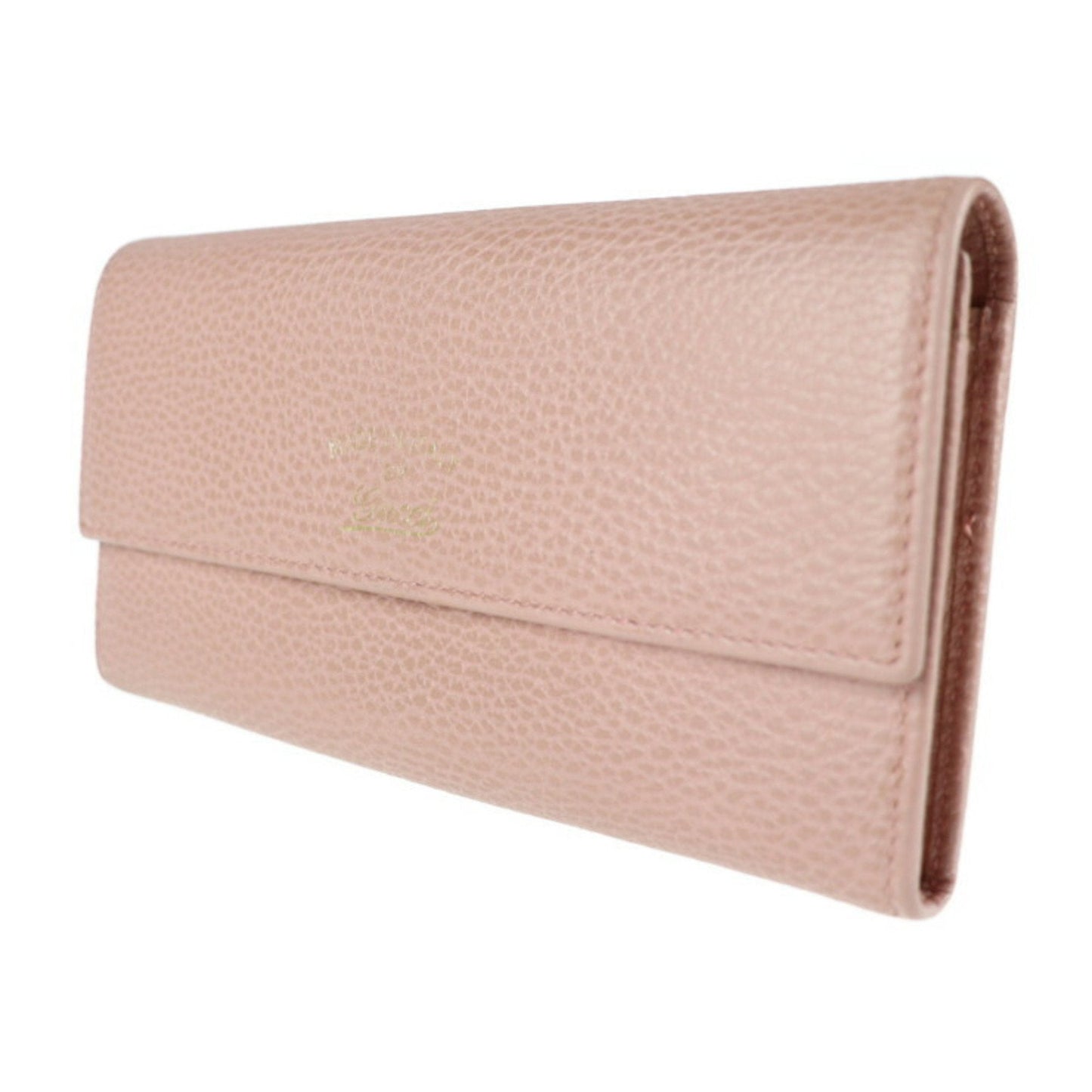 Gucci Gucci Swing Pink Leather Wallet (Bi-Fold)