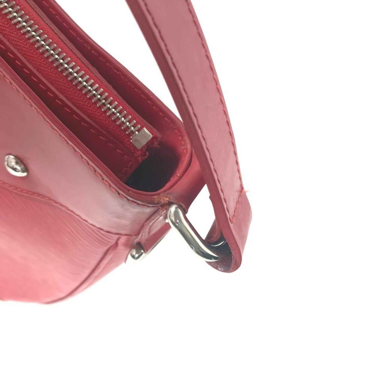 Louis Vuitton Castilian Red Red Color Epi Leather Shoulder Bag