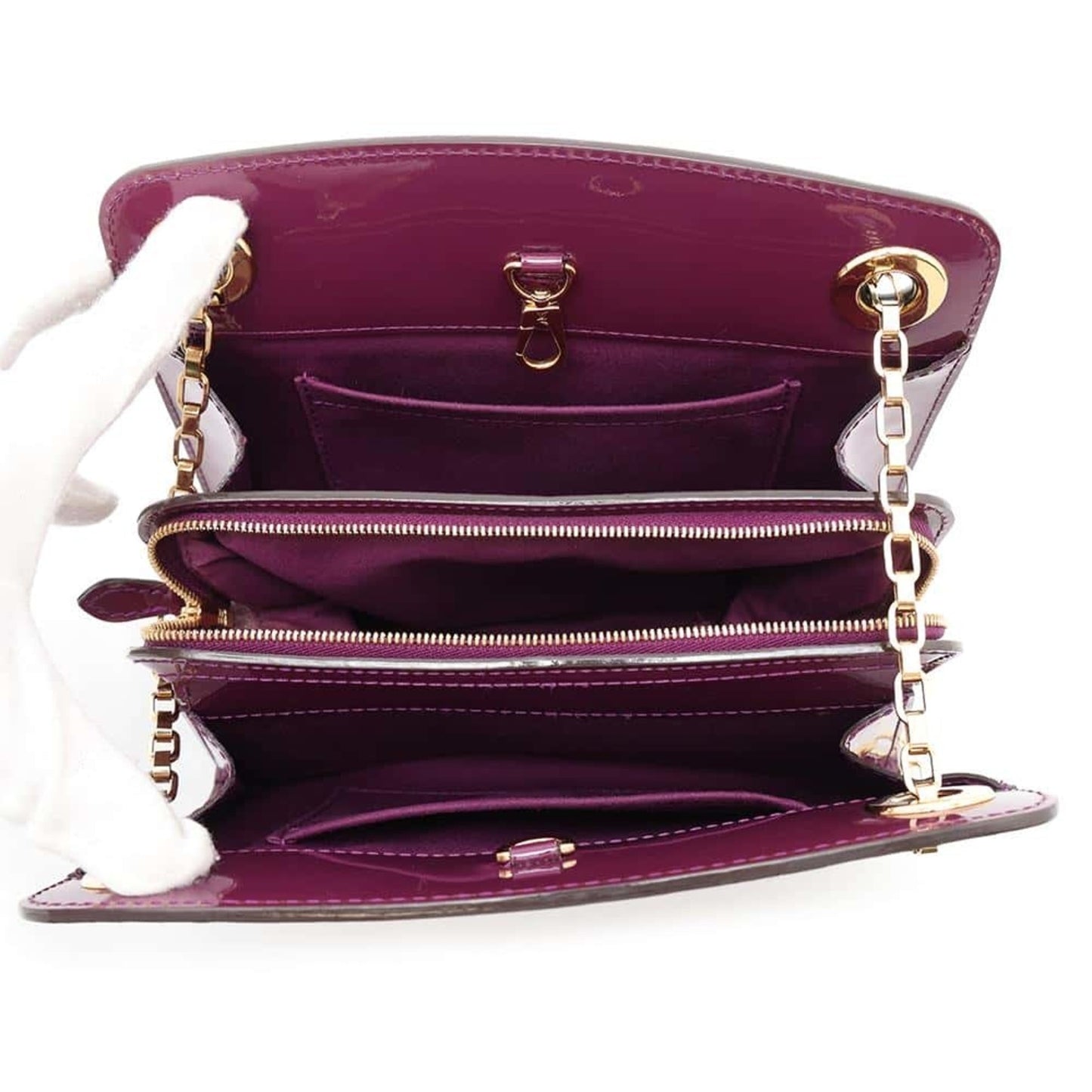 Louis Vuitton Amethyst Purple Monogram Vernis Shoulder Bag
