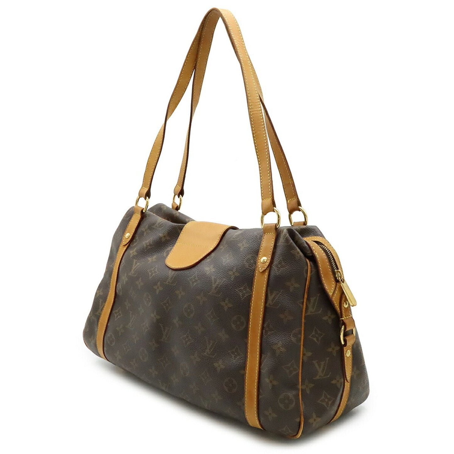 Louis Vuitton Brown Monogram Shoulder Bag Tote Bag