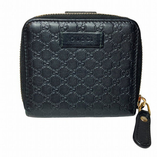 Gucci Black Leather Coin Purse/Coin Case ()