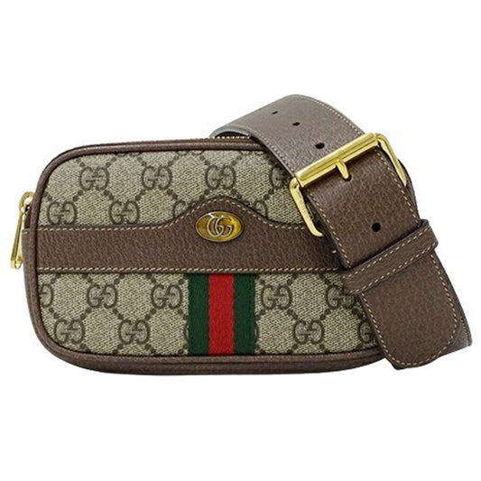 Gucci Brown Gg Supreme Sling Bag ()