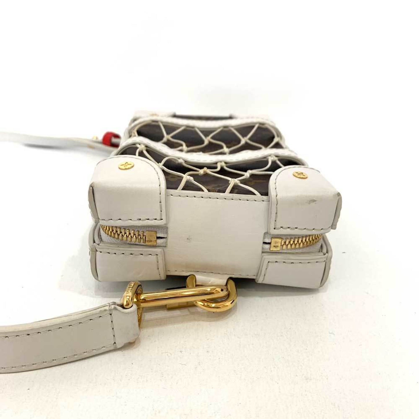 Louis Vuitton Monogram Brown White Monogram Shoulder Bag