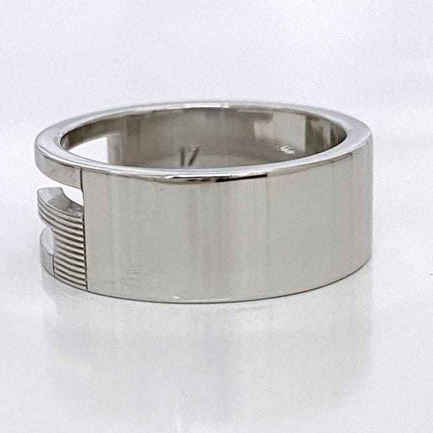 Gucci Silver Silver Band Ring