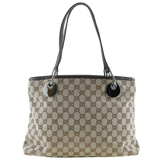 Gucci Gg Canvas Brown Gg Canvas Tote Bag ()