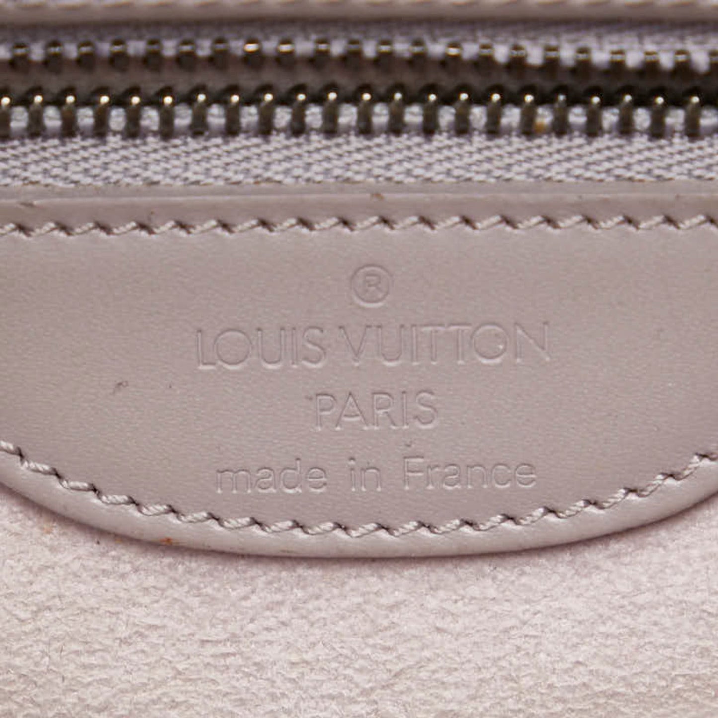 Louis Vuitton Purple Leather Shoulder Bag