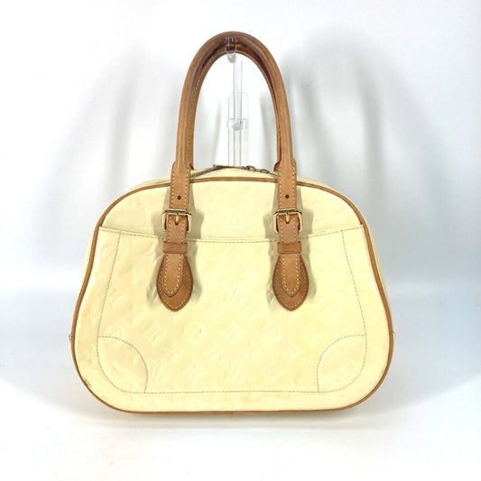 Louis Vuitton Pearl White Monogram Vernis Handbag Shoulder Bag ()