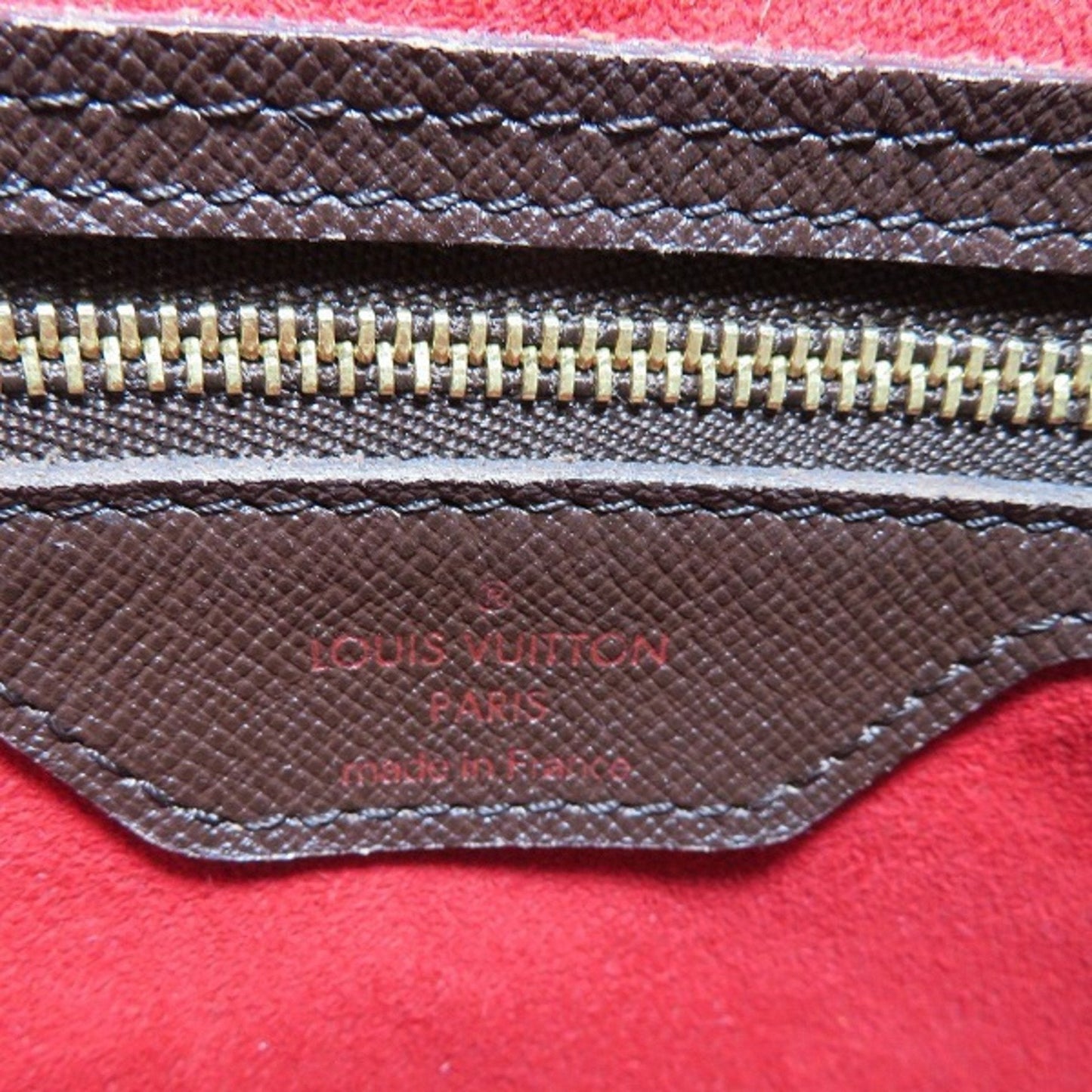 Louis Vuitton Damier Brown Damier Canvas Shoulder Bag Tote Bag