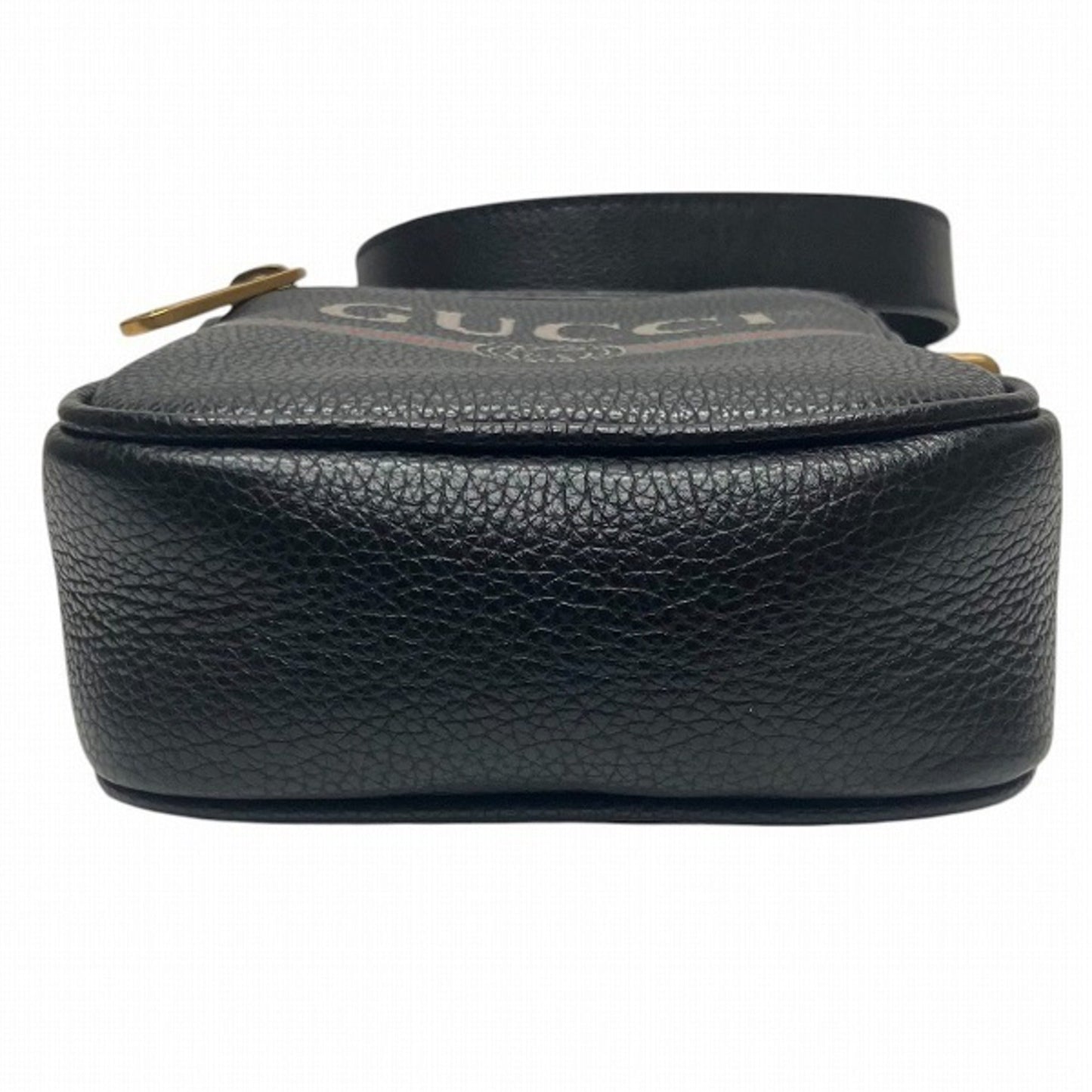 Gucci Black Leather Shoulder Bag