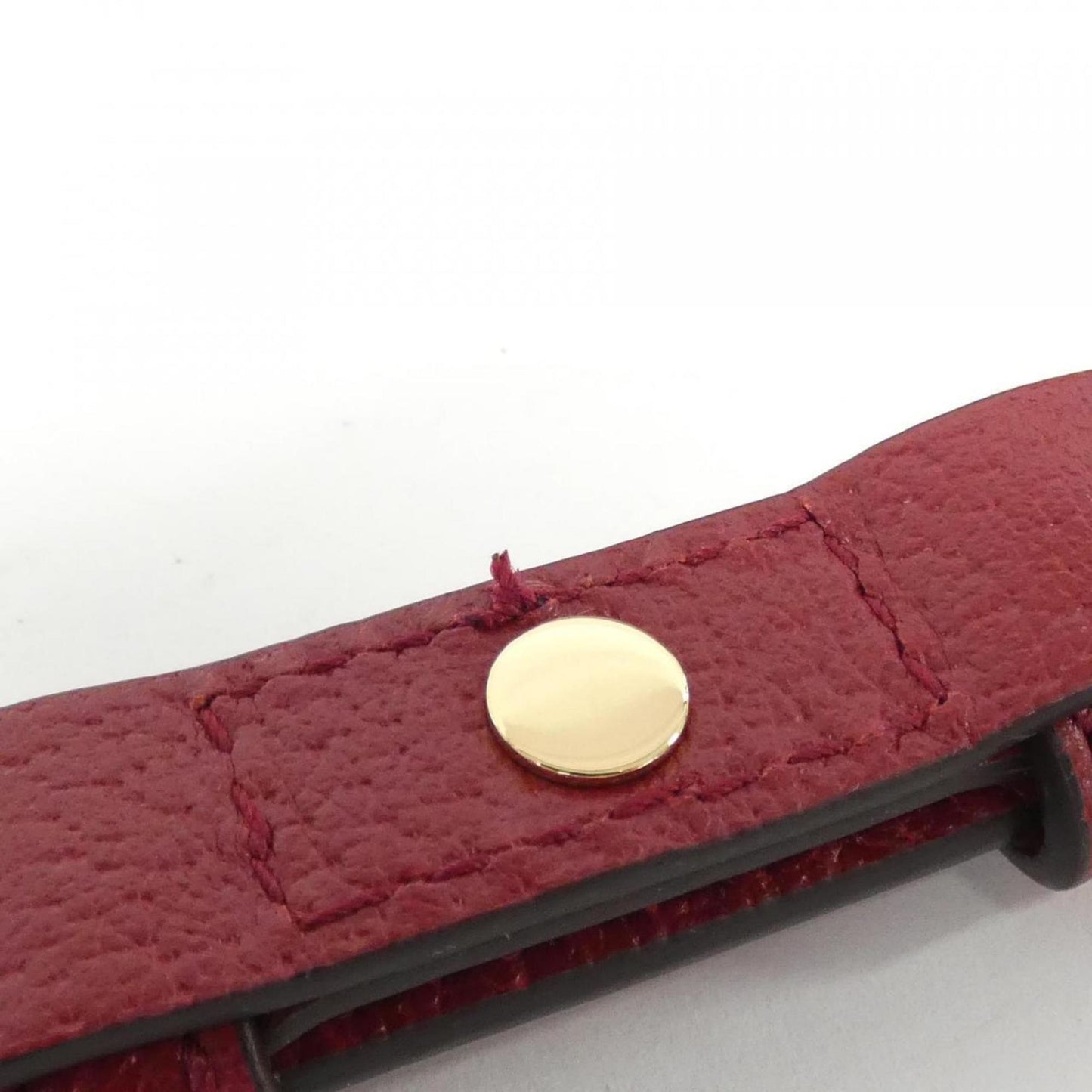 Gucci Beige Cherry Red Canvas Leather Shoulder Bag