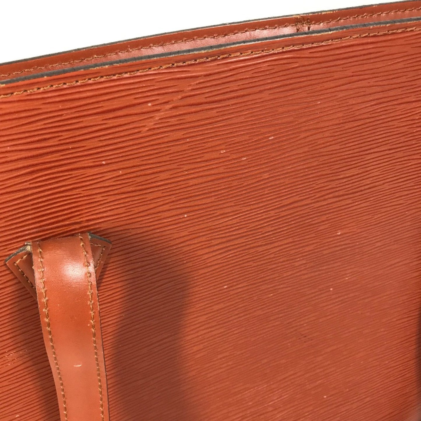 Louis Vuitton Brown Leather Shoulder Bag