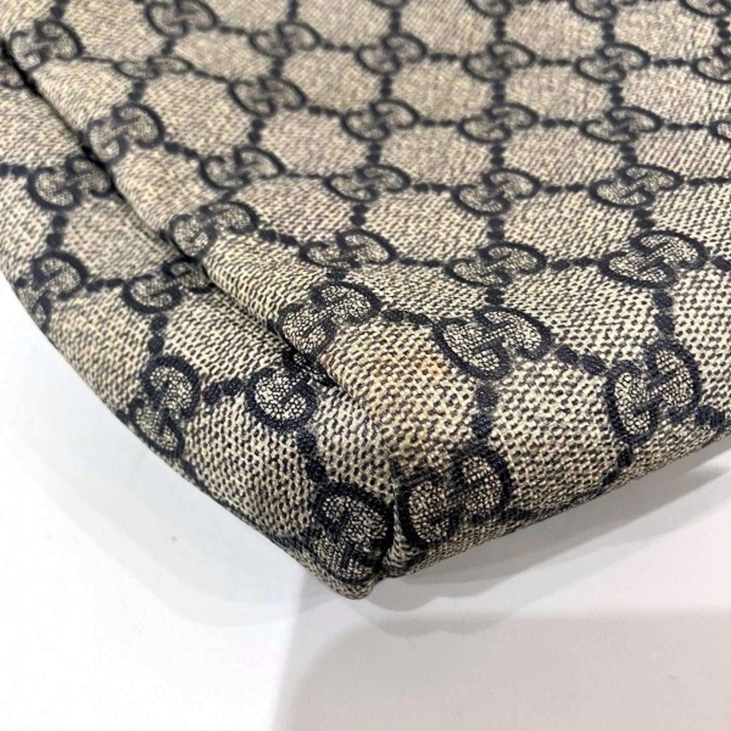 Gucci Navy Pvc Shoulder Bag
