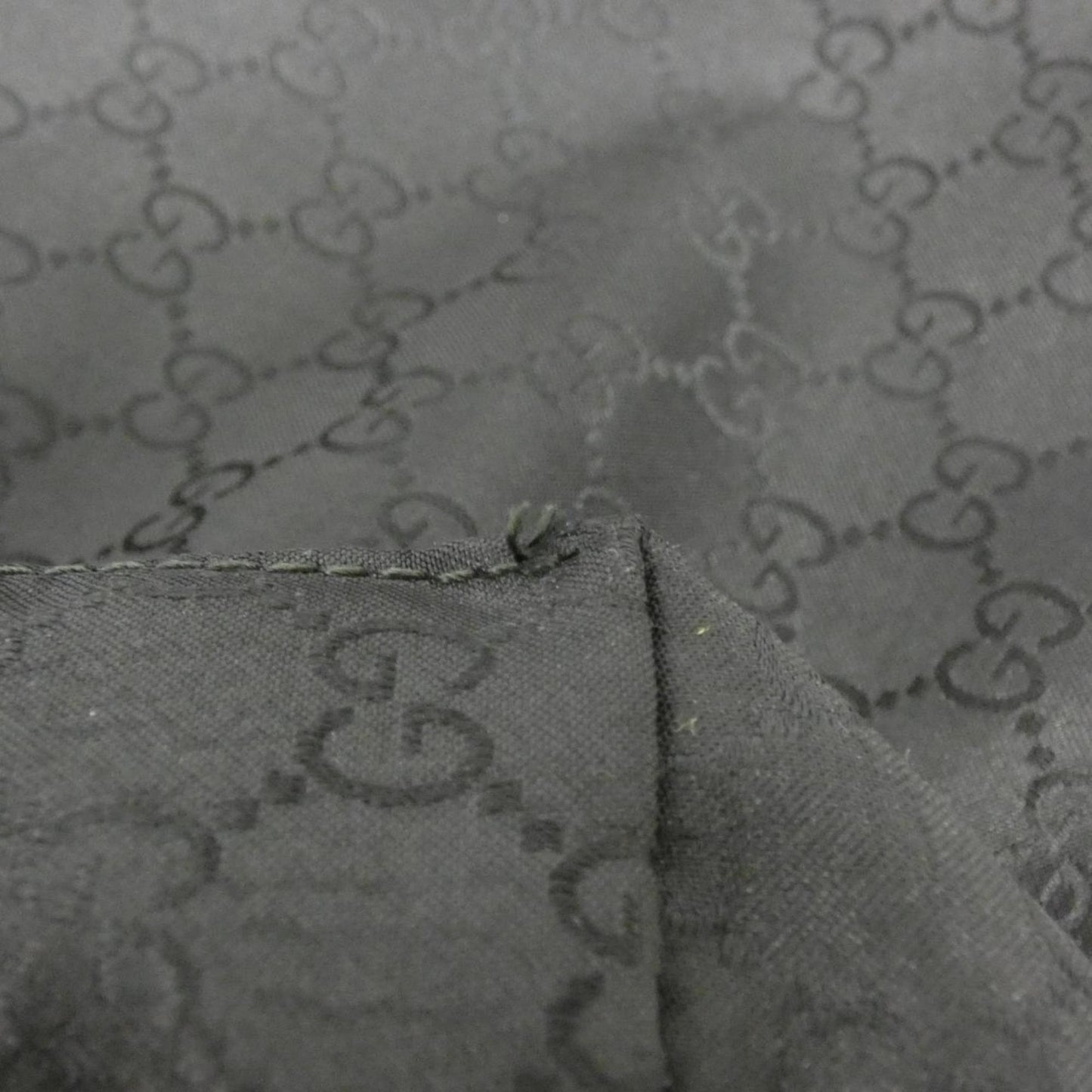 Gucci Black Nylon Tote Bag