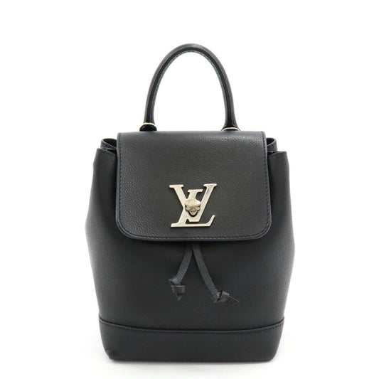 Louis Vuitton Black Noir Leather Backpack ()