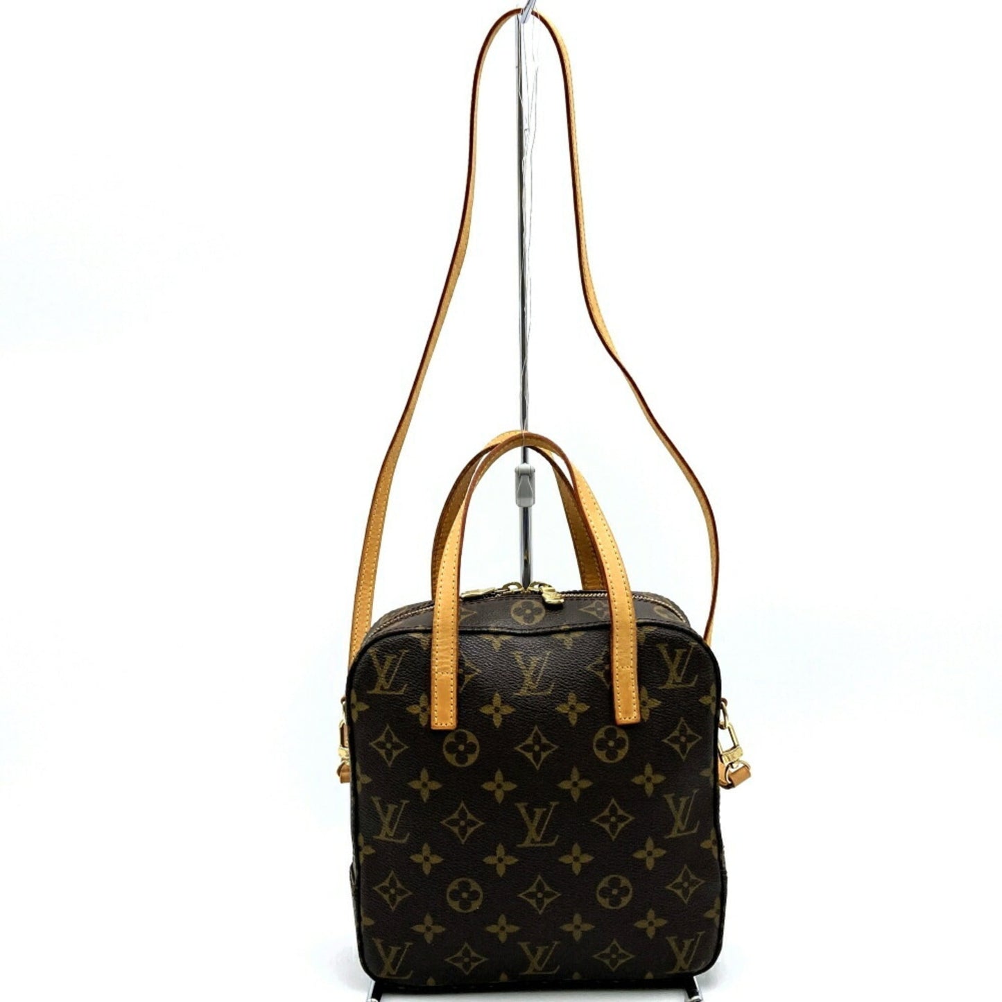 Louis Vuitton Brown Monogram Canvas Shoulder Bag