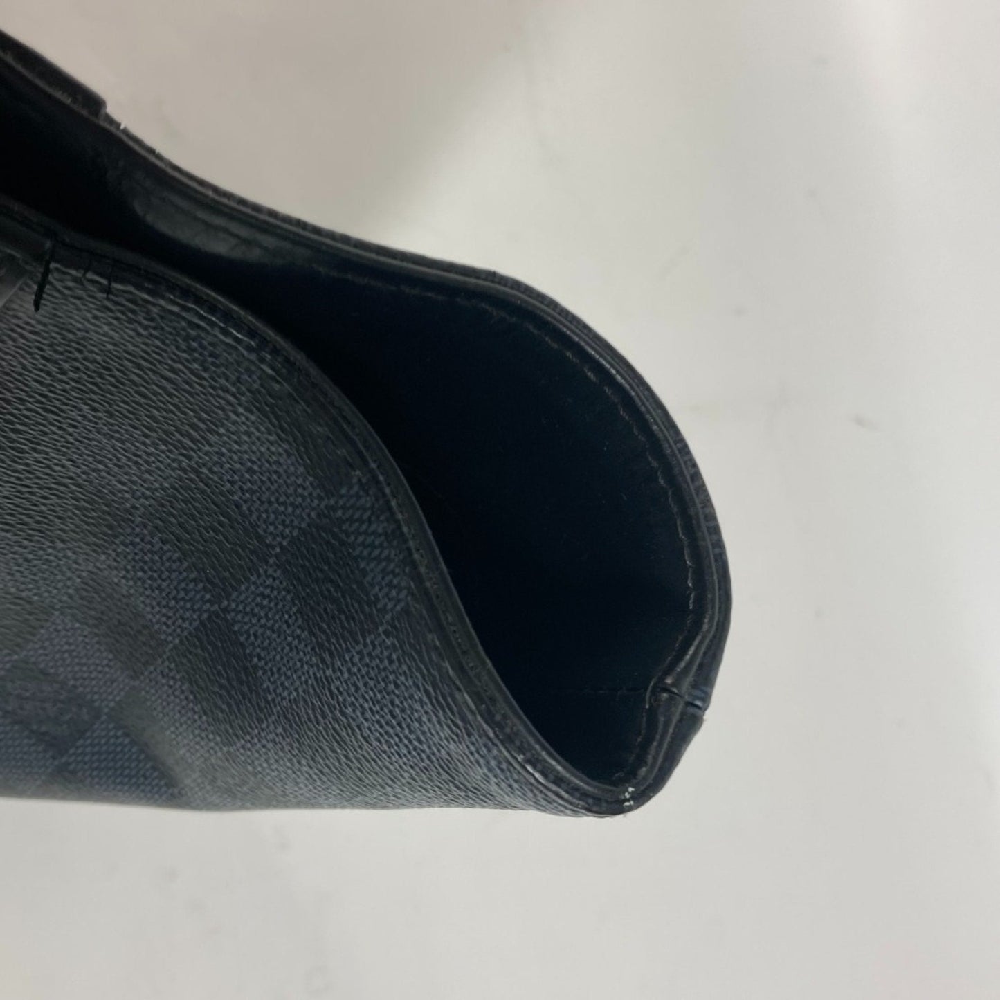 Louis Vuitton Navy Damier Canvas Shoulder Bag Tote Bag