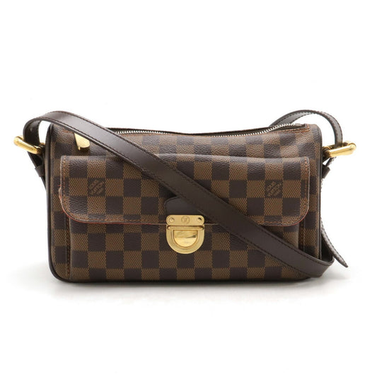 Louis Vuitton Damier Brown Pvc Shoulder Bag ()