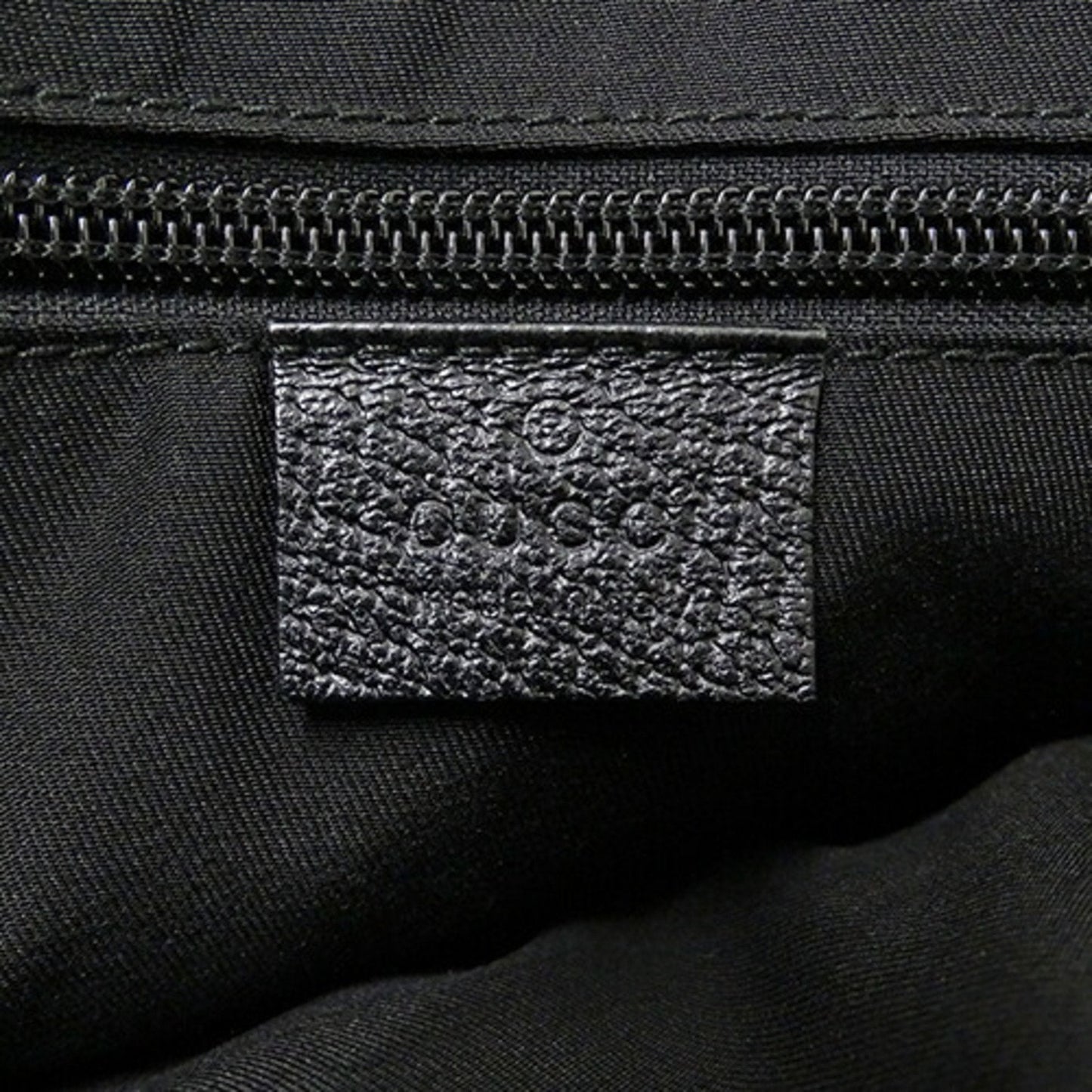 Gucci Black Gg Canvas Shoulder Bag