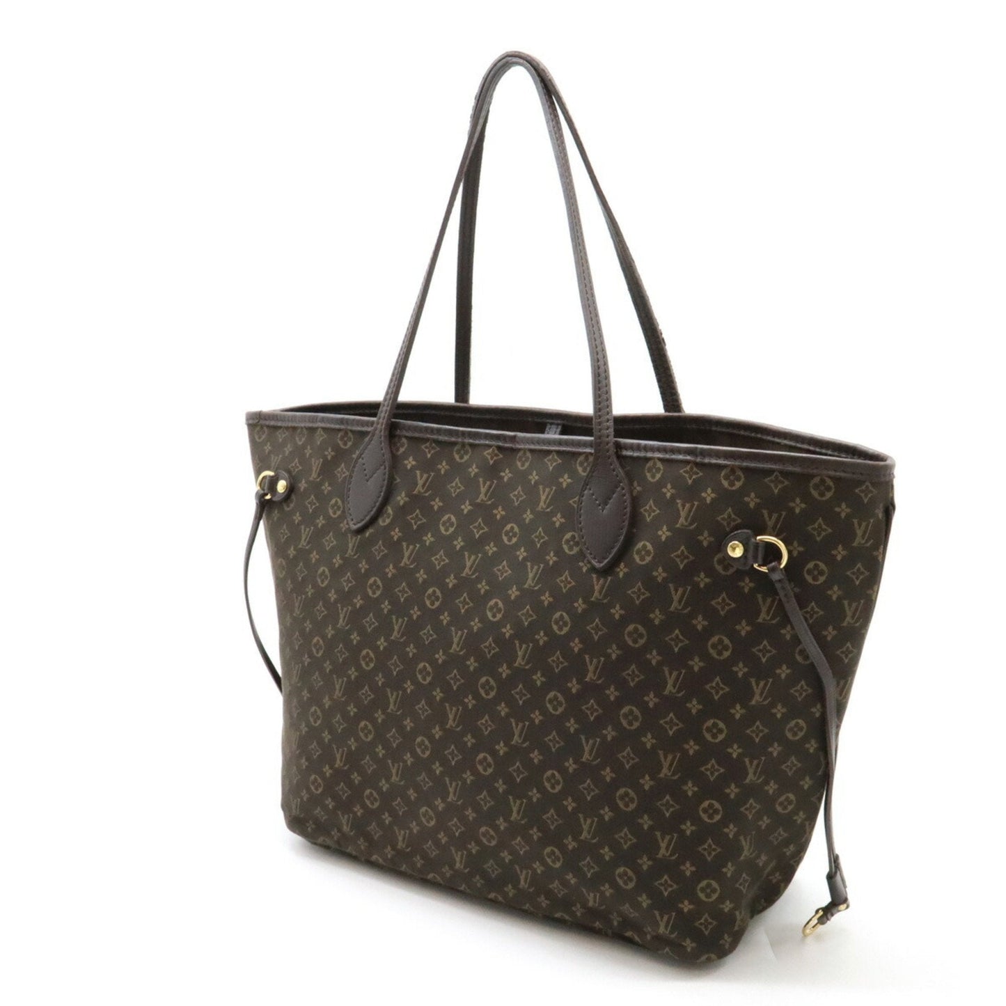 Louis Vuitton Fusain Canvas Leather Shoulder Bag Tote Bag