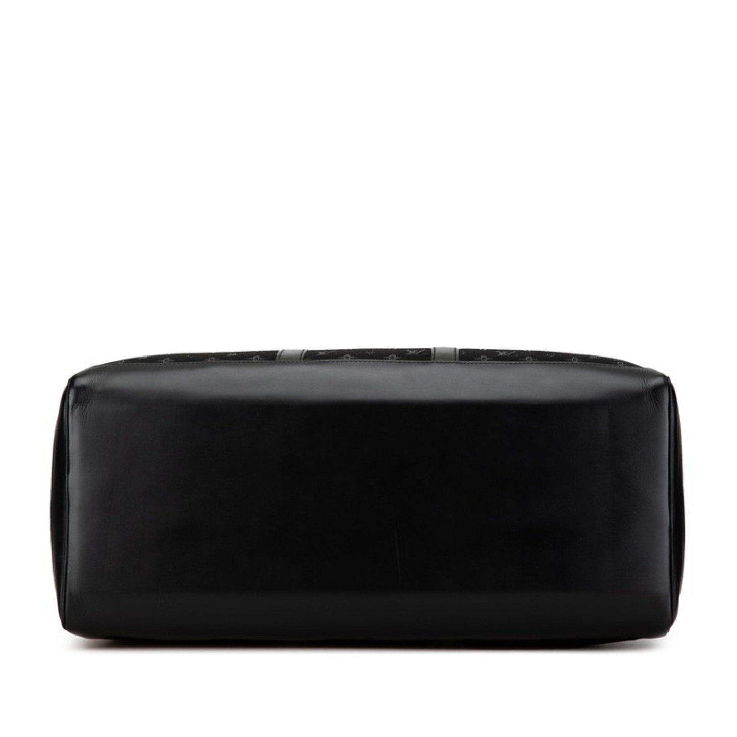 Louis Vuitton Black Canvas Leather Boston Bag Shoulder Bag