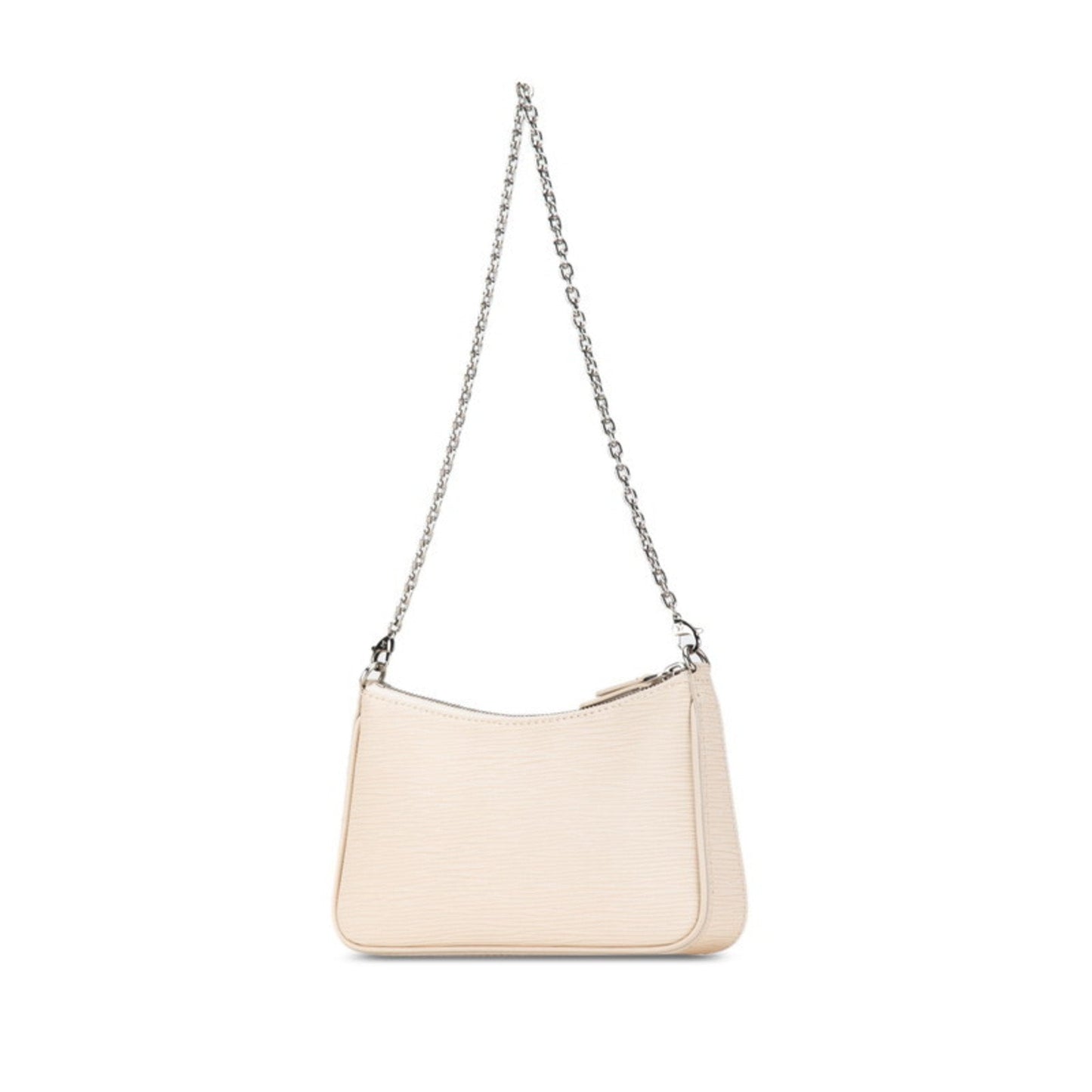 Louis Vuitton White Epi Leather Handbag Shoulder Bag