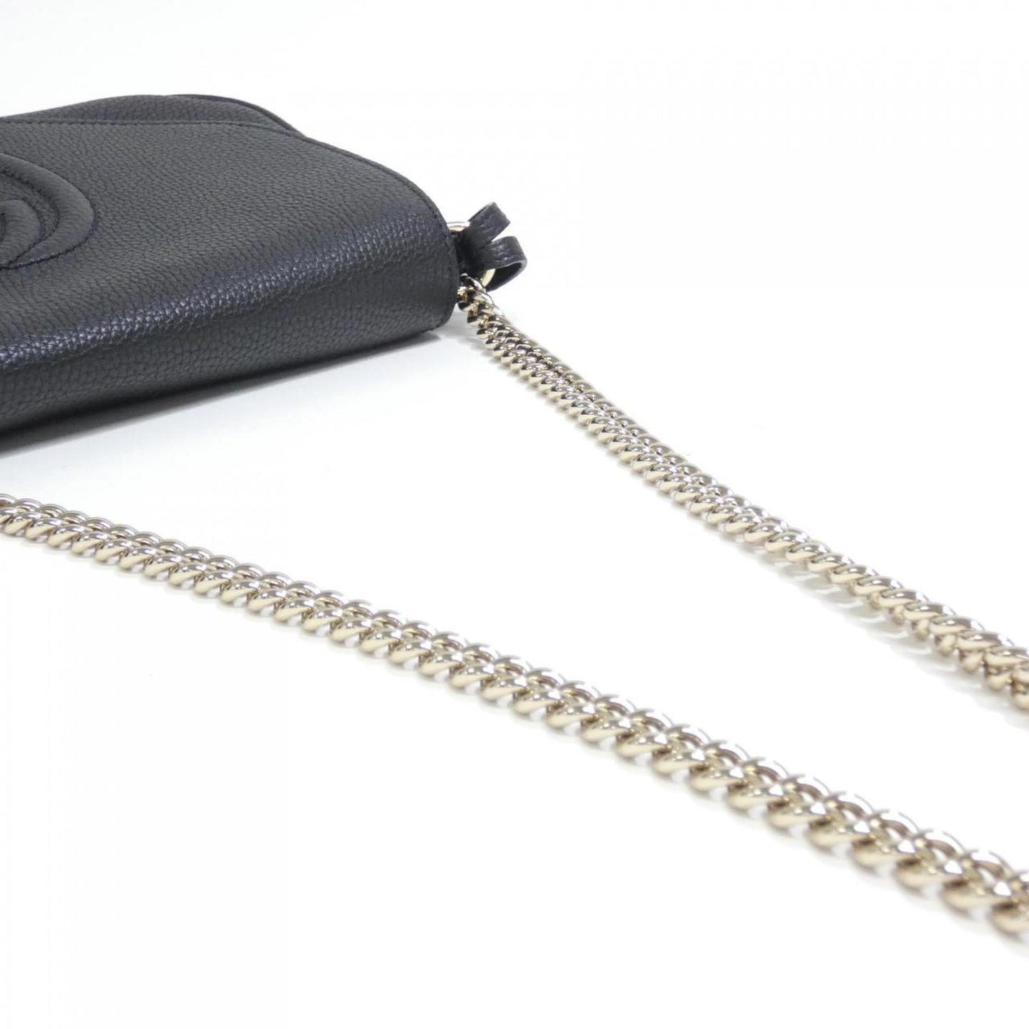 Gucci Black Leather Shoulder Bag