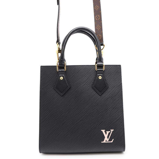 Louis Vuitton Noir Epi Leather Handbag Shoulder Bag ()