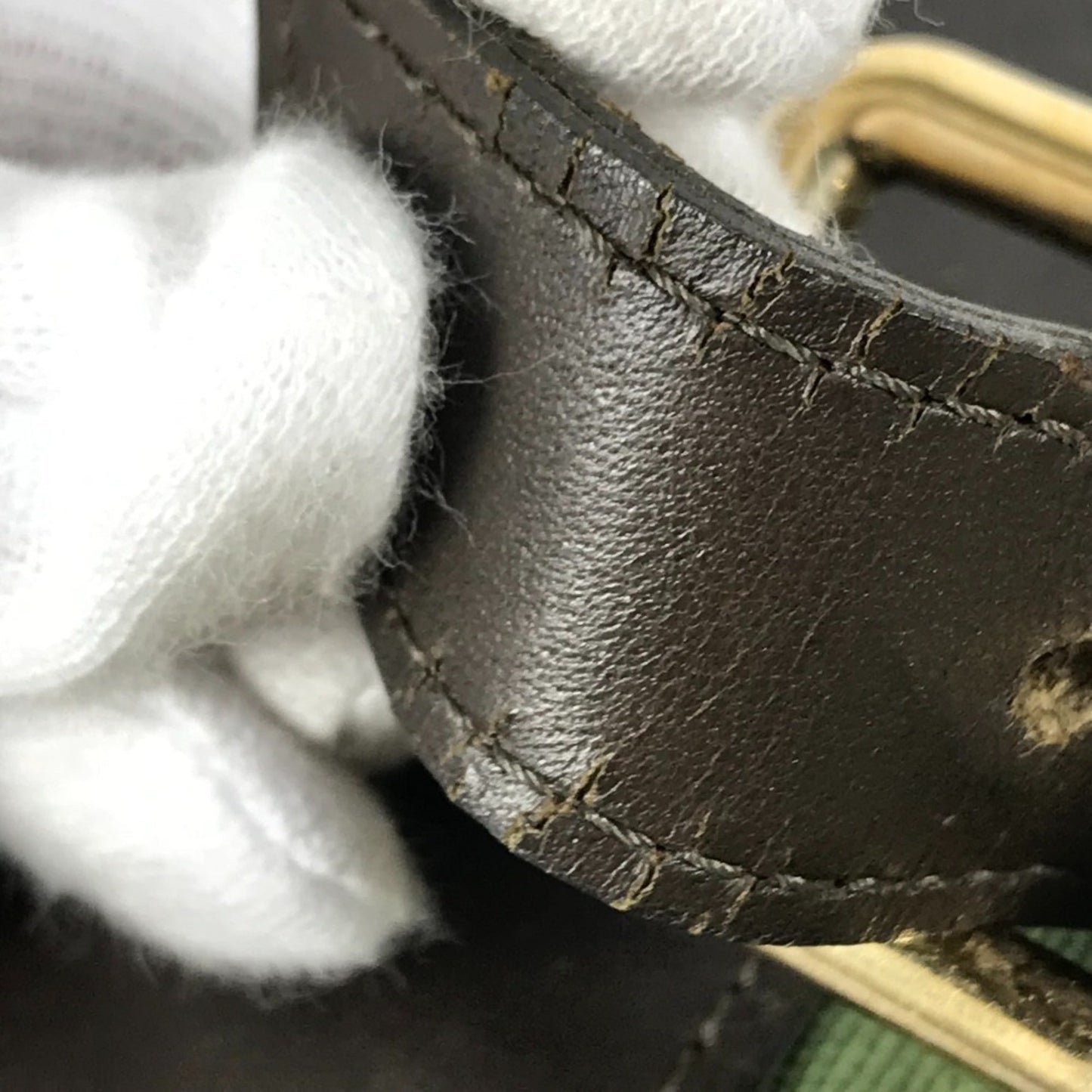 Louis Vuitton Khaki Monogram Pochette Shoulder Bag