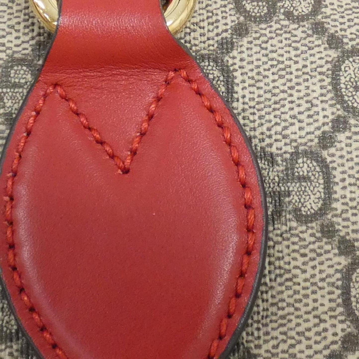 Gucci Beige Pink Gg Supreme Leather Handbag