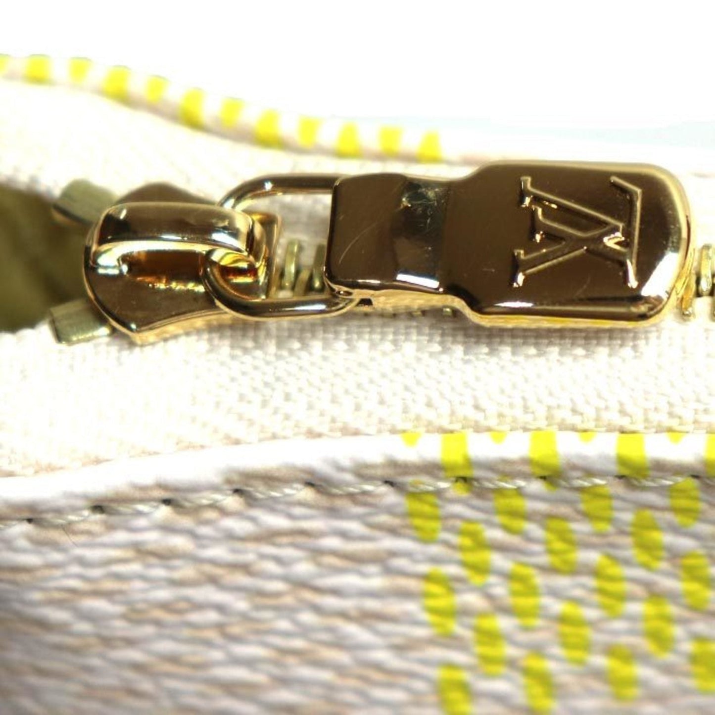Louis Vuitton Peach Pink Damier Canvas Shoulder Bag