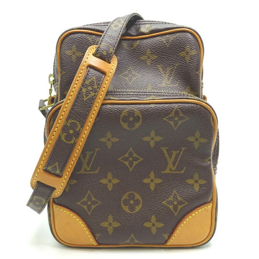 Louis Vuitton Brown Monogram Shoulder Bag ()