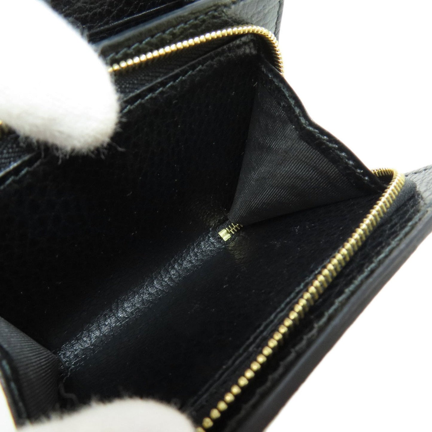 Gucci Black Leather Wallet (Bi-Fold)