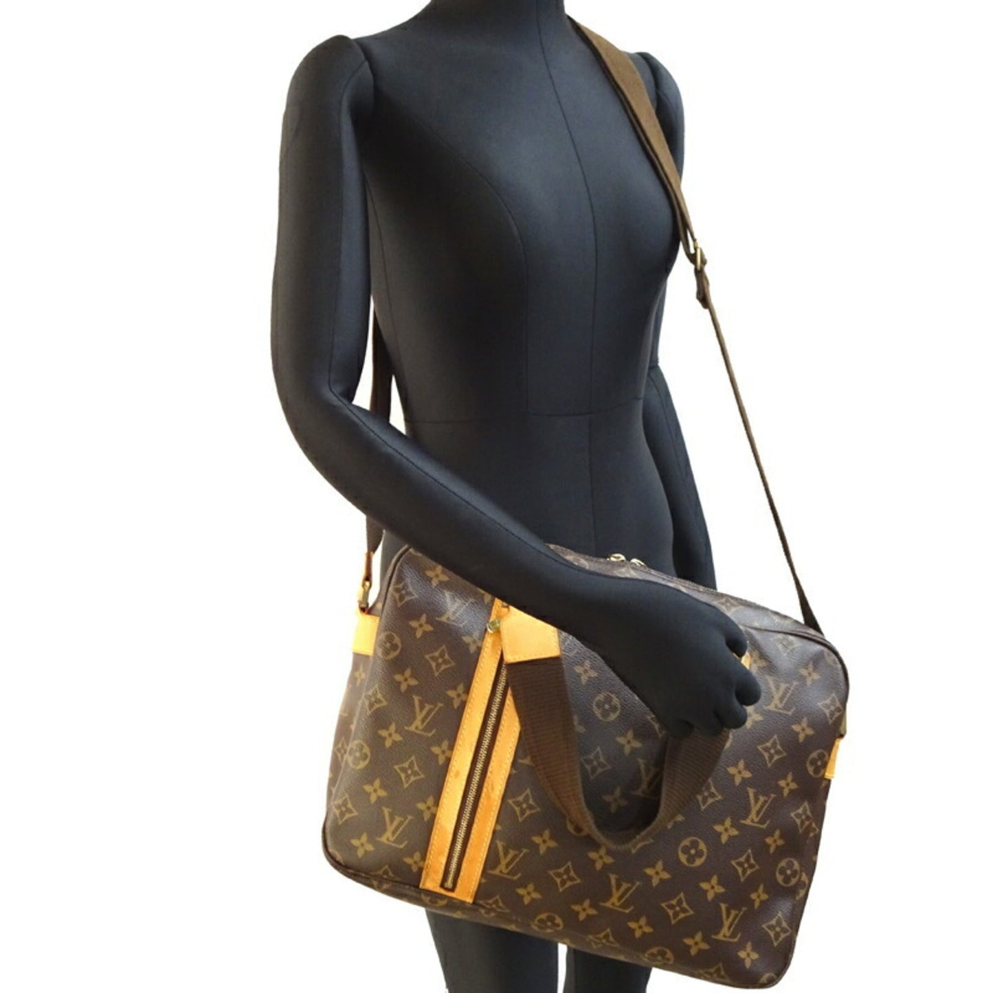 Louis Vuitton Brown Monogram Handbag Shoulder Bag