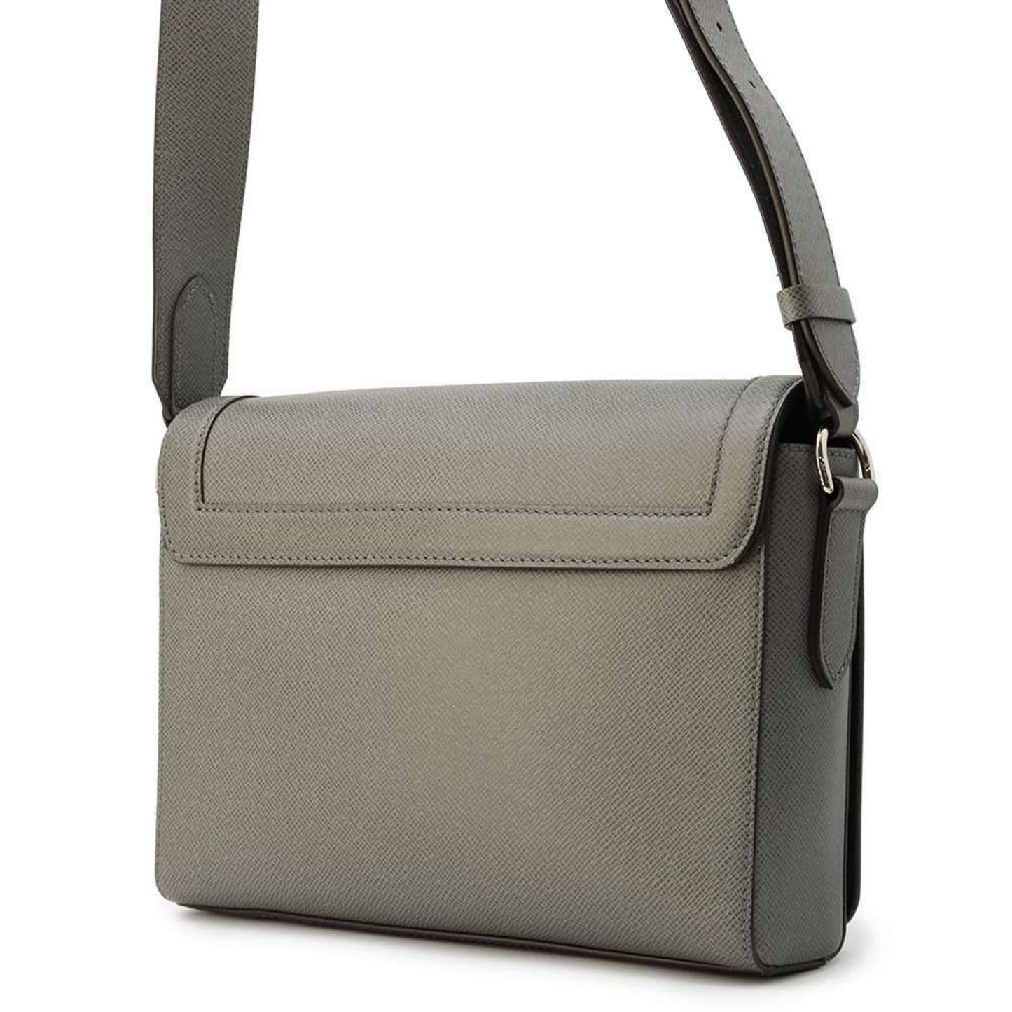 Louis Vuitton Taiga Gris Taiga Leather Shoulder Bag