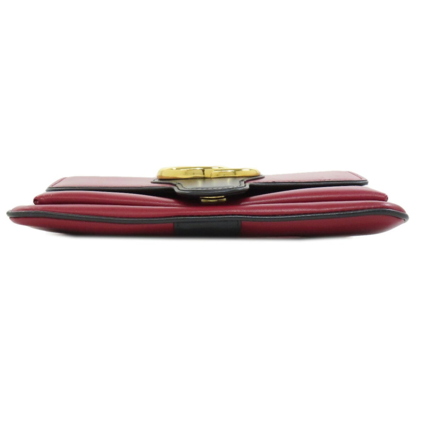 Gucci Red Color Leather Shoulder Bag
