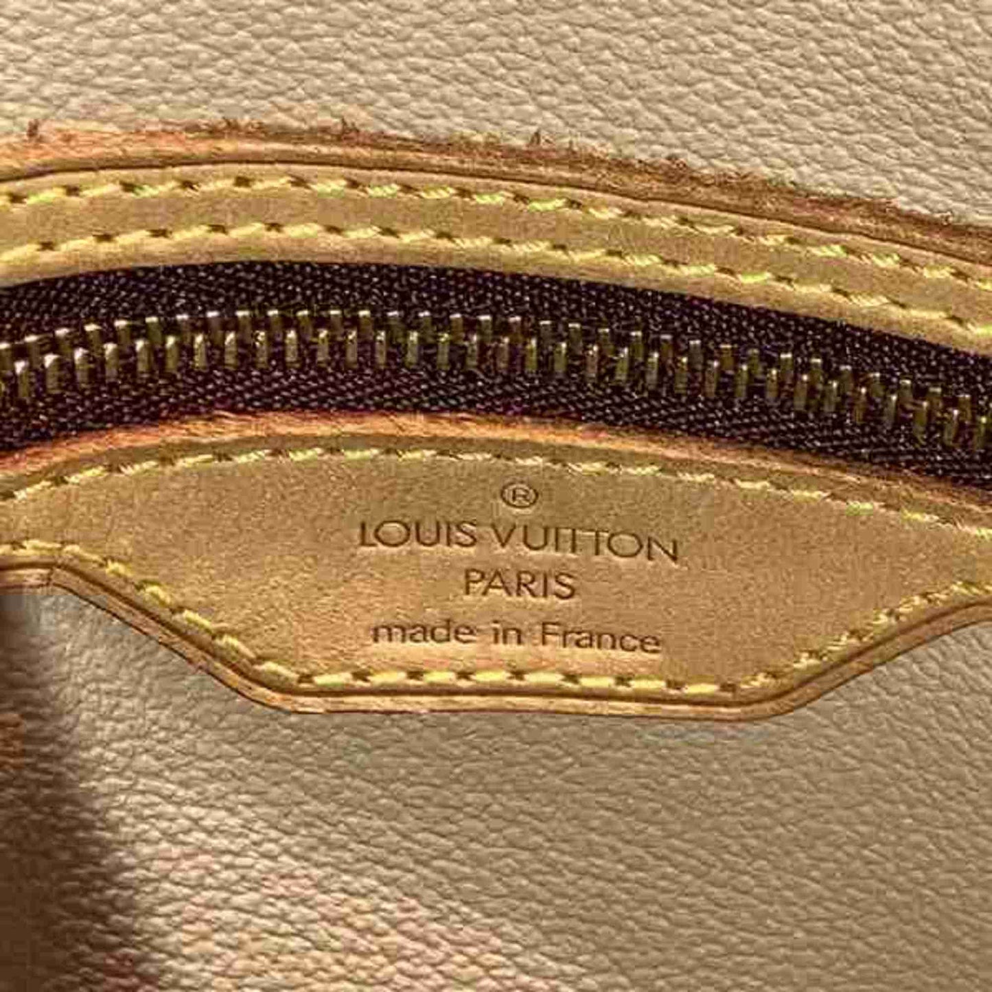 Louis Vuitton Brown Pouch Shoulder Bag Tote Bag