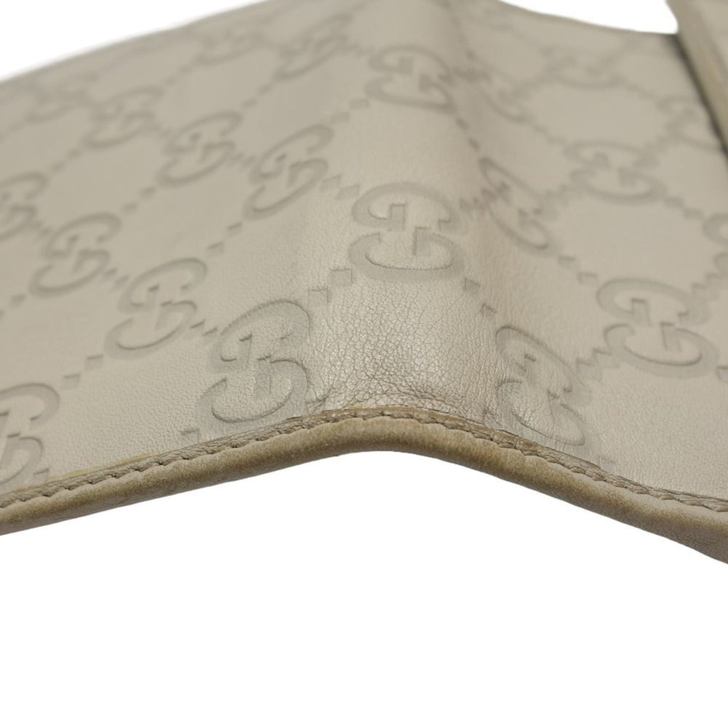 Gucci Ivory Leather Wallet (Bi-Fold)